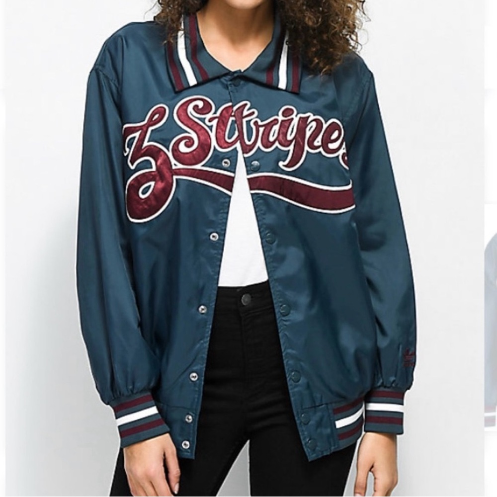Adidas Adibreak Green Collegiate
Varsity Jacket XL